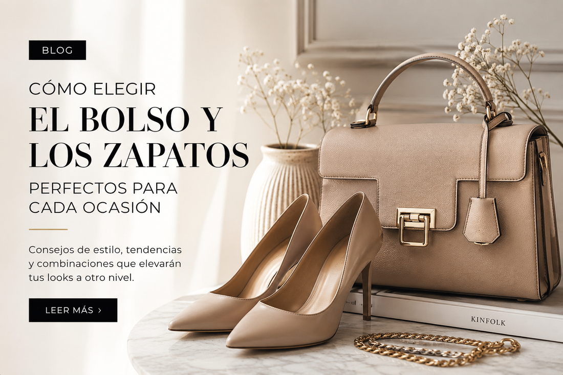 Cómo elegir el bolso y los zapatos perfectos para cada ocasión