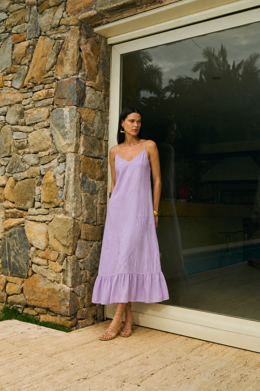 Vestido Riviera – Orquídea