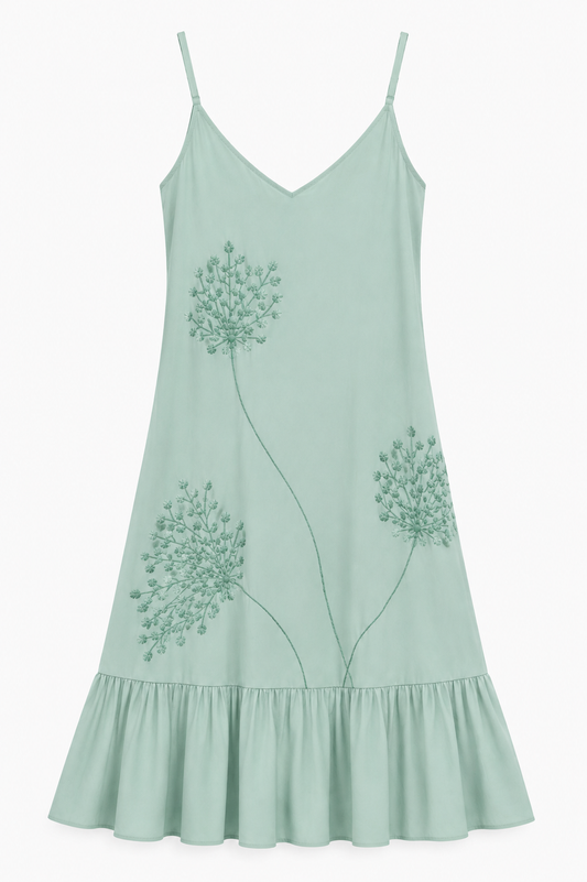 Vestido Riviera Salvia – Frente
